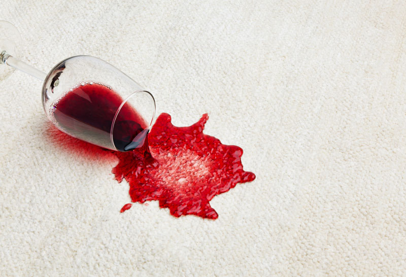 Carpet Wine Spill