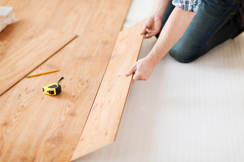 Installing Hardwood Floor