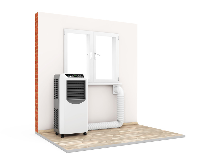 Portable Air Conditioner in Room