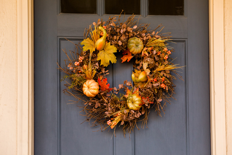 Autumn Wreath Home
