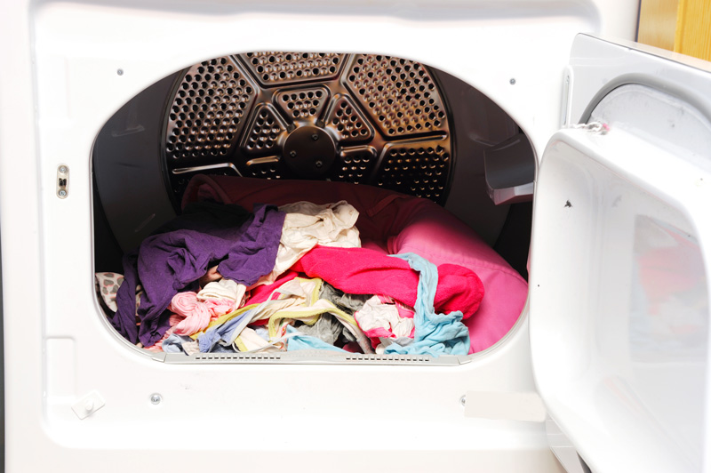 Clothes in Dryer